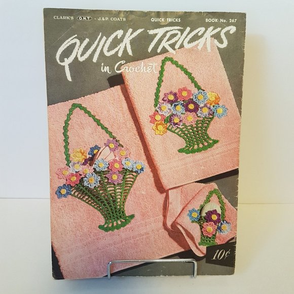 Vintage 1950s Spool Cotton Co (J&P Coats) Quick Tricks in Crochet Book No 267 - Picture 4 of 9